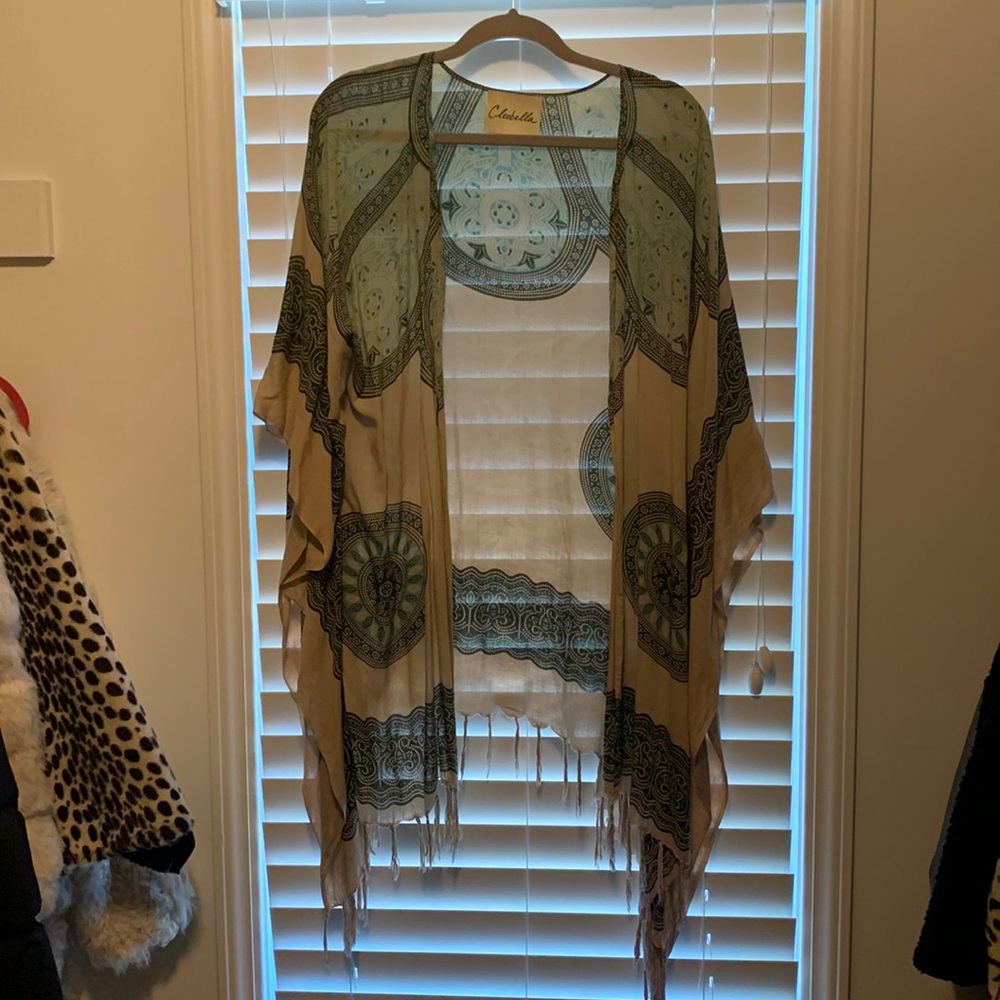 Cleobella Sun dial fringe kimono
